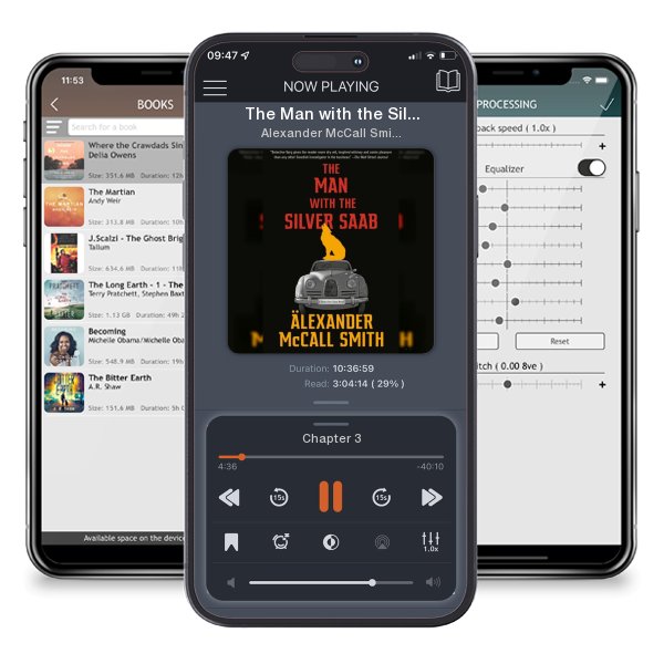 Download fo free audiobook The Man with the Silver SAAB: A Detective Varg Novel (3) by Alexander McCall Smith and listen anywhere on your iOS devices in the ListenBook app.