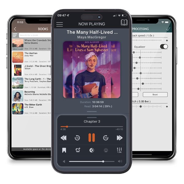Download fo free audiobook The Many Half-Lived Lives of Sam Sylvester by Maya MacGregor and listen anywhere on your iOS devices in the ListenBook app.