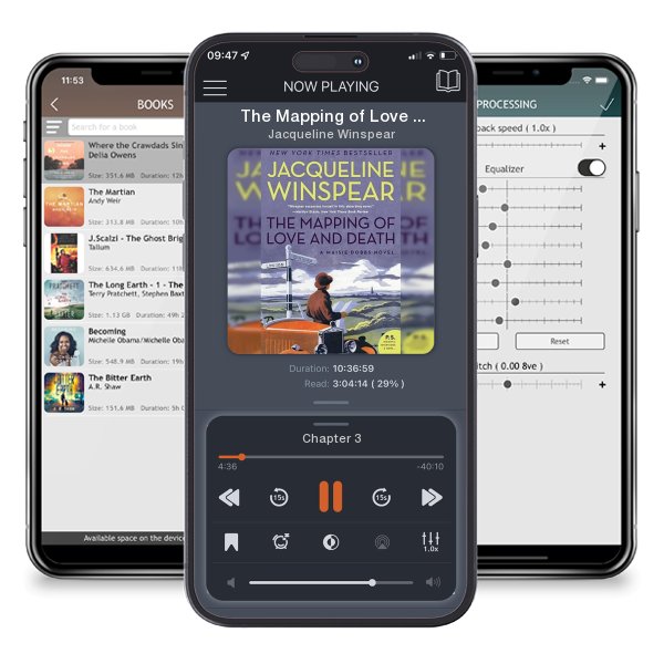 Download fo free audiobook The Mapping of Love and Death: A Maisie Dobbs Novel by Jacqueline Winspear and listen anywhere on your iOS devices in the ListenBook app.