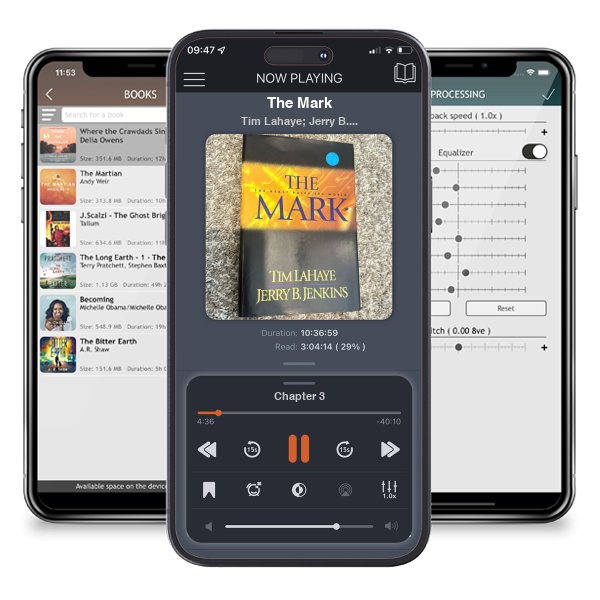 Download fo free audiobook The Mark by Tim Lahaye; Jerry B. Jenkins and listen anywhere on your iOS devices in the ListenBook app.