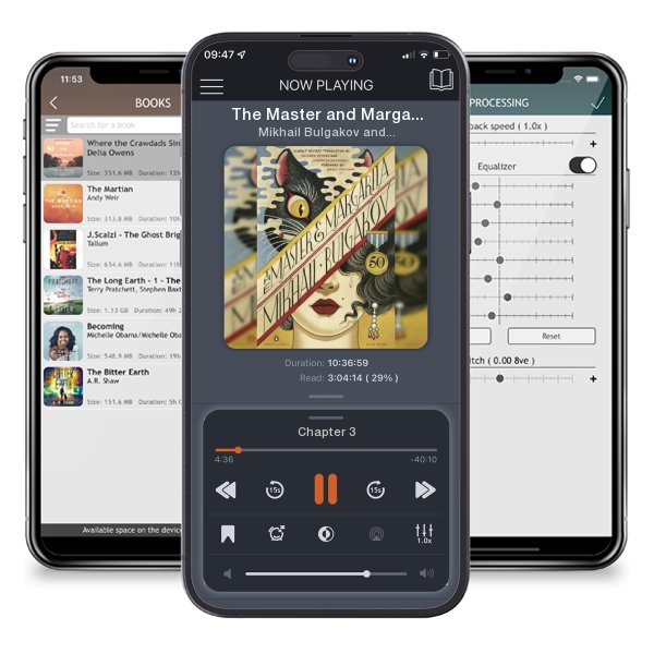Download fo free audiobook The Master and Margarita by Mikhail Bulgakov and Christopher Conn Askew and listen anywhere on your iOS devices in the ListenBook app.