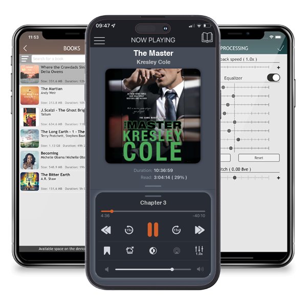 Download fo free audiobook The Master by Kresley Cole and listen anywhere on your iOS devices in the ListenBook app.