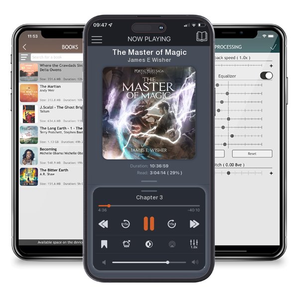 Download fo free audiobook The Master of Magic by James E Wisher and listen anywhere on your iOS devices in the ListenBook app.