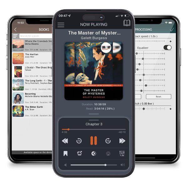 Download fo free audiobook The Master of Mysteries by Gelett Burgess and listen anywhere on your iOS devices in the ListenBook app.