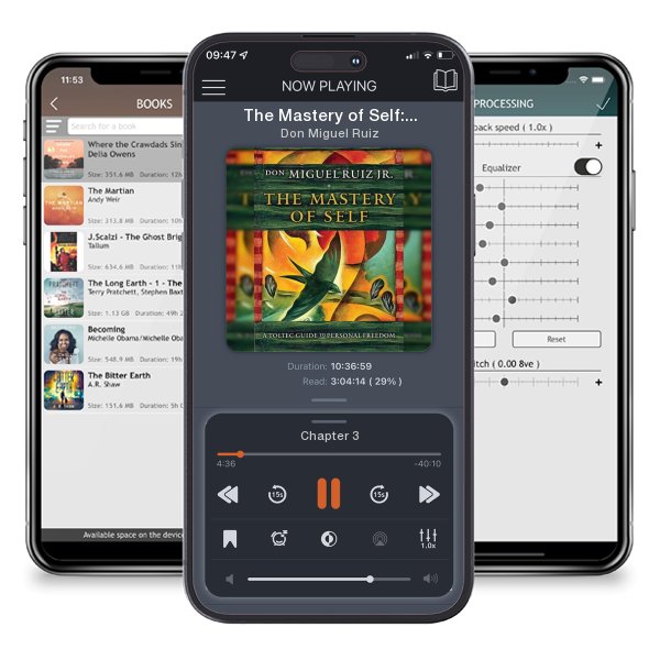 Download fo free audiobook The Mastery of Self: A Toltec Guide to Personal Freedom by Don Miguel Ruiz and listen anywhere on your iOS devices in the ListenBook app.