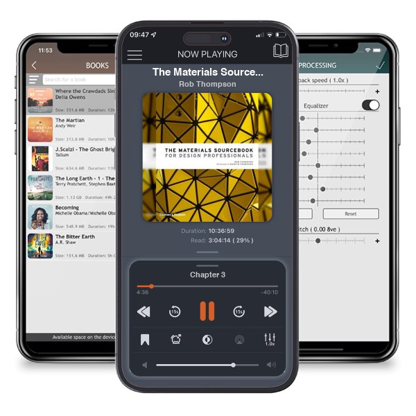 Download fo free audiobook The Materials Sourcebook for Design Professionals by Rob Thompson and listen anywhere on your iOS devices in the ListenBook app.