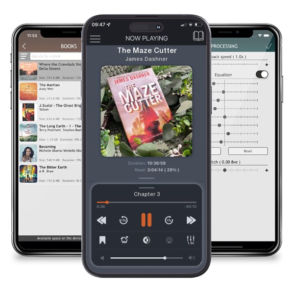 Download fo free audiobook The Maze Cutter by James Dashner and listen anywhere on your iOS devices in the ListenBook app.