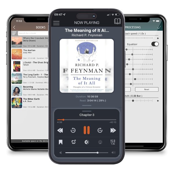 Download fo free audiobook The Meaning of It All: Thoughts of a Citizen-Scientist by Richard P. Feynman and listen anywhere on your iOS devices in the ListenBook app.