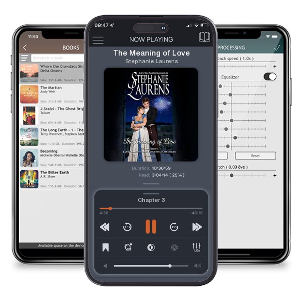 Download fo free audiobook The Meaning of Love by Stephanie Laurens and listen anywhere on your iOS devices in the ListenBook app.