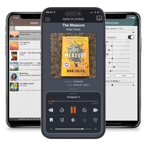 Download fo free audiobook The Measure by Nikki Erlick and listen anywhere on your iOS devices in the ListenBook app.