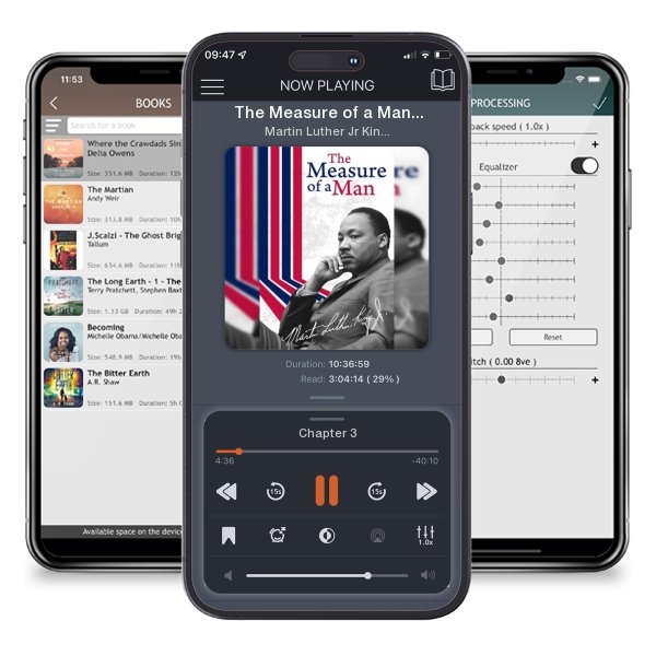 Download fo free audiobook The Measure of a Man Paperback by Martin Luther Jr King and listen anywhere on your iOS devices in the ListenBook app.