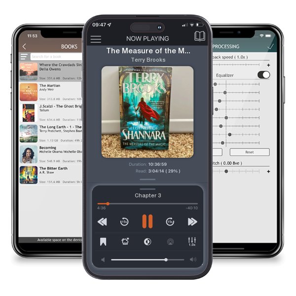 Download fo free audiobook The Measure of the Magic by Terry Brooks and listen anywhere on your iOS devices in the ListenBook app.