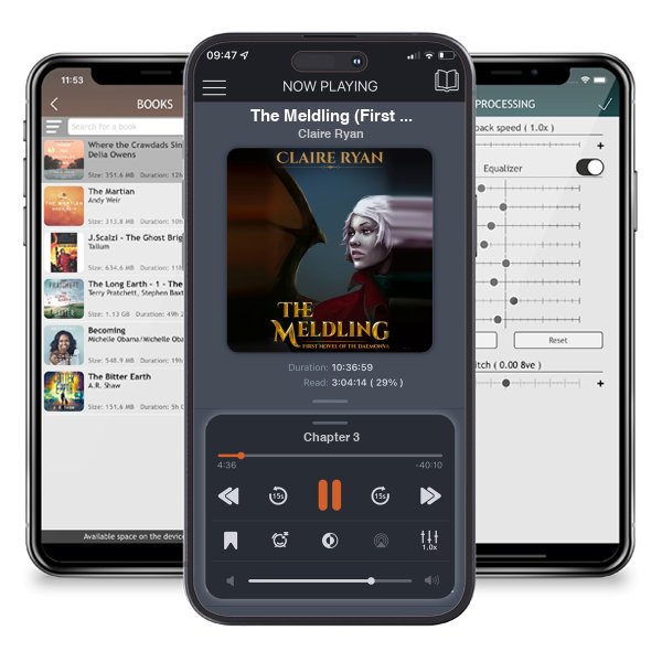 Download fo free audiobook The Meldling (First Novel of the Daemonva) by Claire Ryan and listen anywhere on your iOS devices in the ListenBook app.