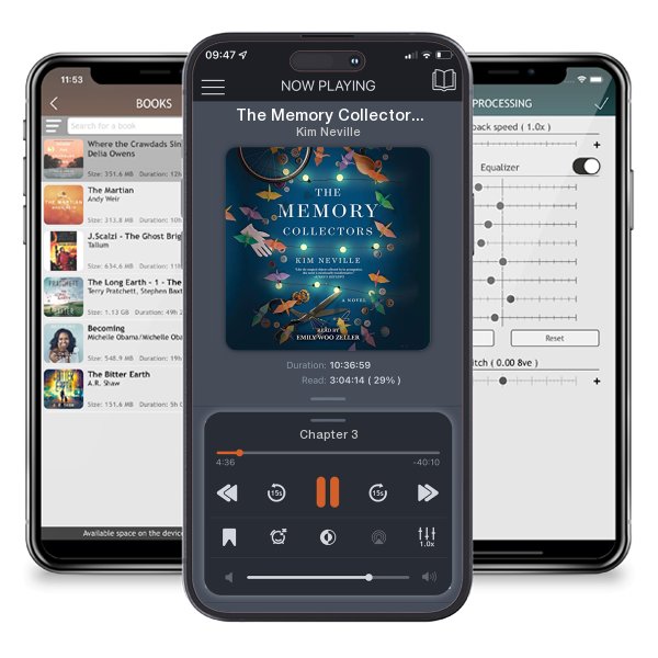 Download fo free audiobook The Memory Collectors by Kim Neville and listen anywhere on your iOS devices in the ListenBook app.