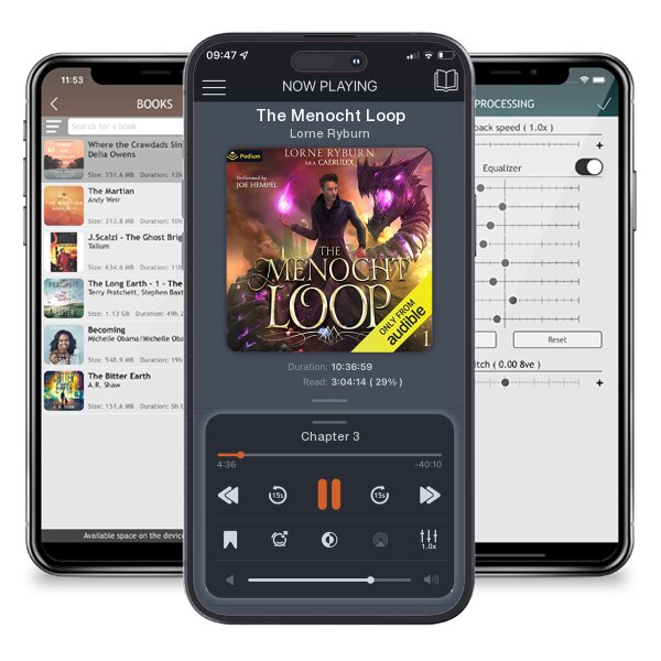 Download fo free audiobook The Menocht Loop by Lorne Ryburn and listen anywhere on your iOS devices in the ListenBook app.