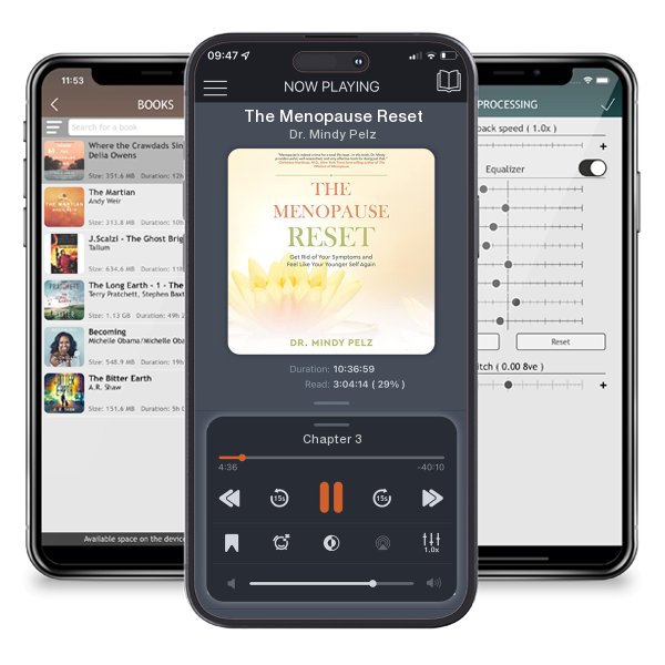 Download fo free audiobook The Menopause Reset by Dr. Mindy Pelz and listen anywhere on your iOS devices in the ListenBook app.