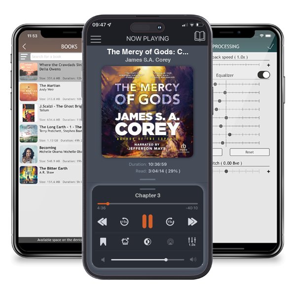 Download fo free audiobook The Mercy of Gods: Captive\'s War, Book 1 by James S.A. Corey and listen anywhere on your iOS devices in the ListenBook app.