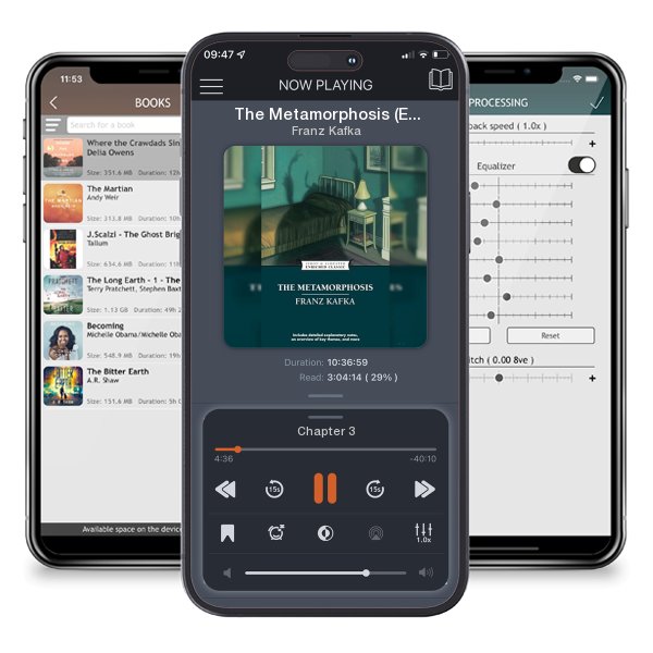 Download fo free audiobook The Metamorphosis (Enriched Classics) by Franz Kafka and listen anywhere on your iOS devices in the ListenBook app.