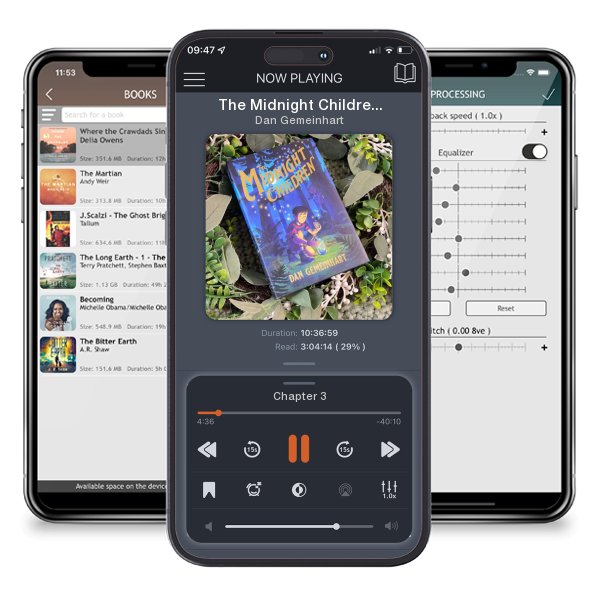 Download fo free audiobook The Midnight Children by Dan Gemeinhart and listen anywhere on your iOS devices in the ListenBook app.