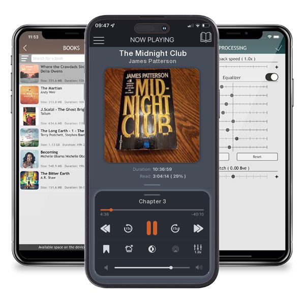 Download fo free audiobook The Midnight Club by James Patterson and listen anywhere on your iOS devices in the ListenBook app.