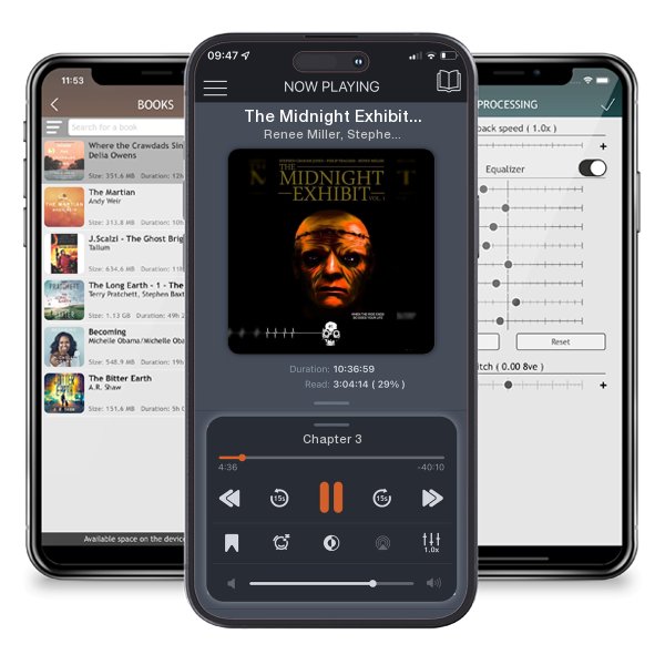 Download fo free audiobook The Midnight Exhibit Vol. 1 by Renee Miller, Stephen Graham Jones, et al. and listen anywhere on your iOS devices in the ListenBook app.