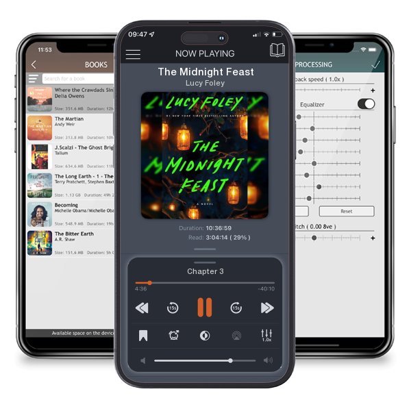 Download fo free audiobook The Midnight Feast by Lucy Foley and listen anywhere on your iOS devices in the ListenBook app.