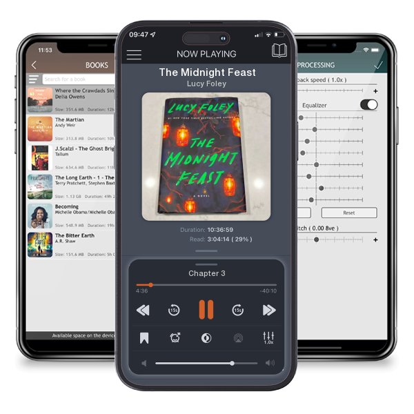 Download fo free audiobook The Midnight Feast by Lucy Foley and listen anywhere on your iOS devices in the ListenBook app.