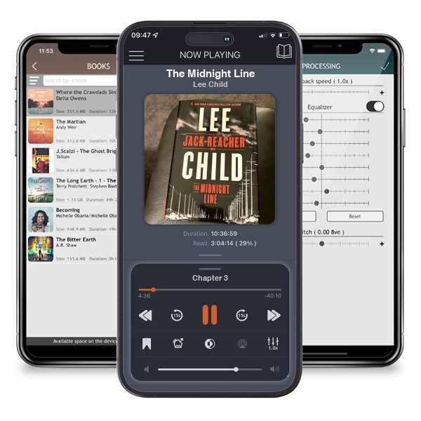 Download fo free audiobook The Midnight Line by Lee Child and listen anywhere on your iOS devices in the ListenBook app.