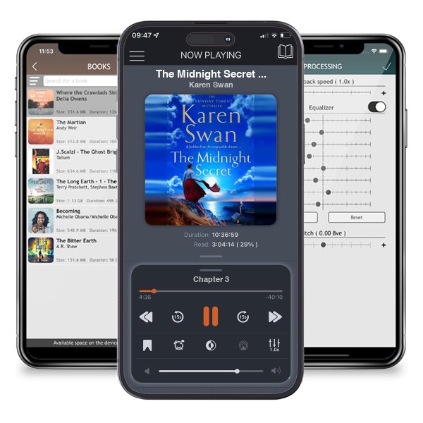 Download fo free audiobook The Midnight Secret - The Wild Isle Series by Karen Swan and listen anywhere on your iOS devices in the ListenBook app.
