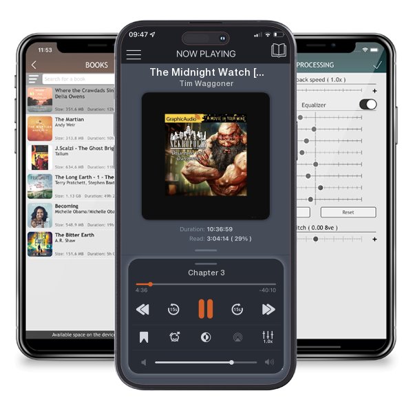 Download fo free audiobook The Midnight Watch [Dramatized Adaptation] by Tim Waggoner and listen anywhere on your iOS devices in the ListenBook app.