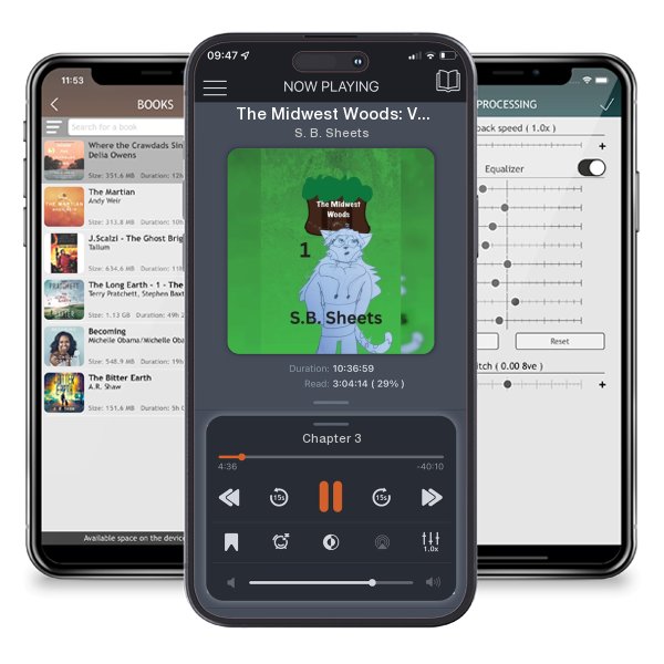 Download fo free audiobook The Midwest Woods: Volume 1 (Large Print / Paperback) by S. B. Sheets and listen anywhere on your iOS devices in the ListenBook app.