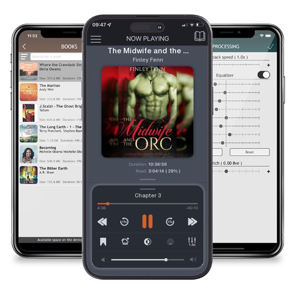 Download fo free audiobook The Midwife and the Orc: A Monster Fantasy Romance by Finley Fenn and listen anywhere on your iOS devices in the ListenBook app.