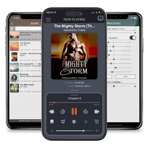 Download fo free audiobook The Mighty Storm (The Storm, #1) by Samantha Towle and listen anywhere on your iOS devices in the ListenBook app.