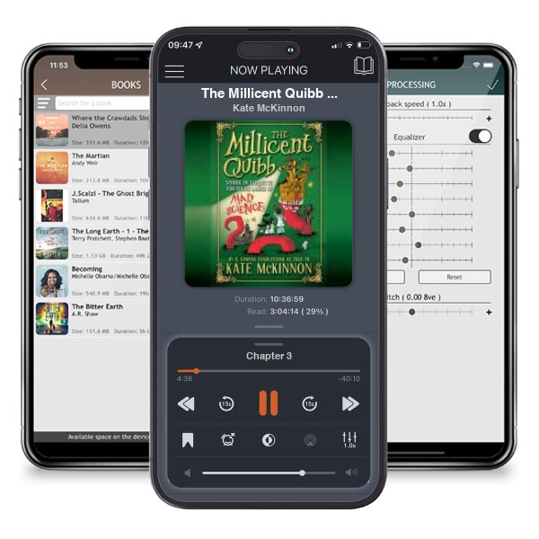 Download fo free audiobook The Millicent Quibb School of Etiquette for Young Ladies of Mad Science by Kate McKinnon and listen anywhere on your iOS devices in the ListenBook app.