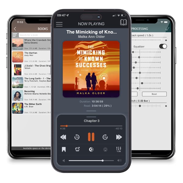 Download fo free audiobook The Mimicking of Known Successes (The Investigations of Mossa and Pleiti, #1) by Malka Ann Older and listen anywhere on your iOS devices in the ListenBook app.