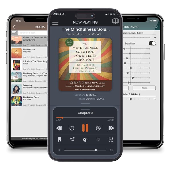 Download fo free audiobook The Mindfulness Solution for Intense Emotions by Cedar R. Koons MSW LSCW and listen anywhere on your iOS devices in the ListenBook app.