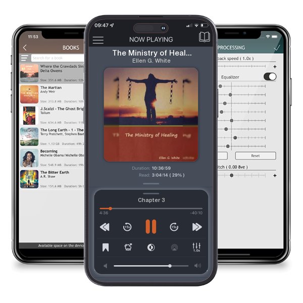 Download fo free audiobook The Ministry of Healing by Ellen G. White and listen anywhere on your iOS devices in the ListenBook app.