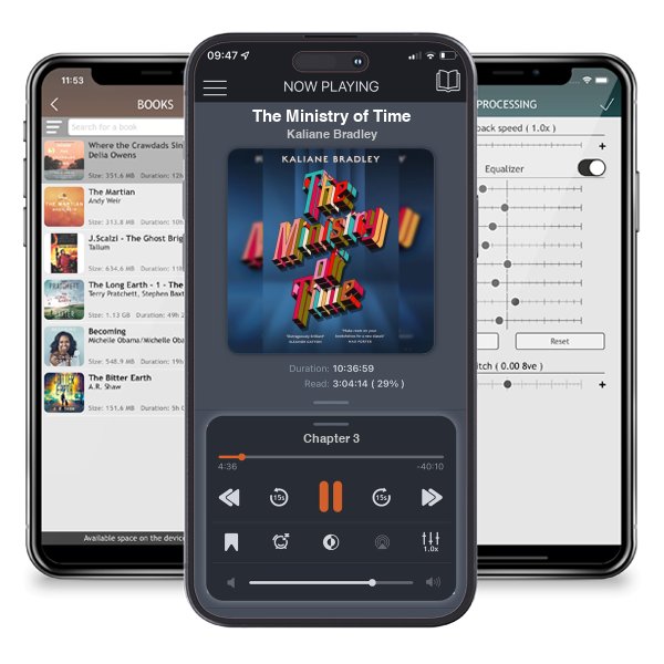 Download fo free audiobook The Ministry of Time by Kaliane Bradley and listen anywhere on your iOS devices in the ListenBook app.