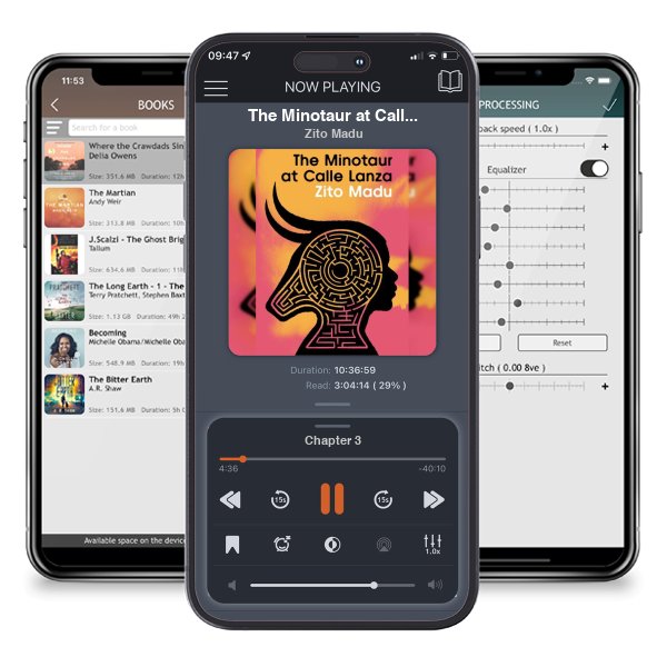 Download fo free audiobook The Minotaur at Calle Lanza by Zito Madu and listen anywhere on your iOS devices in the ListenBook app.