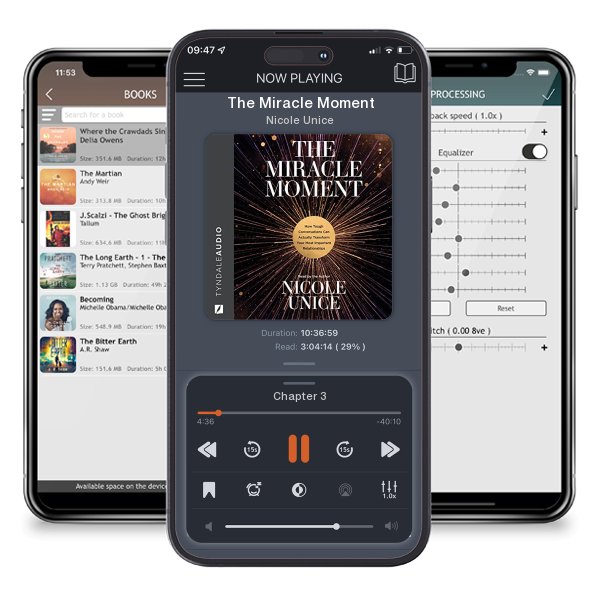 Download fo free audiobook The Miracle Moment by Nicole Unice and listen anywhere on your iOS devices in the ListenBook app.