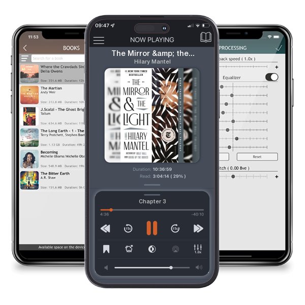 Download fo free audiobook The Mirror & the Light by Hilary Mantel and listen anywhere on your iOS devices in the ListenBook app.