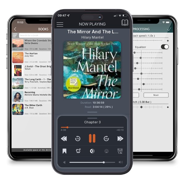 Download fo free audiobook The Mirror And The Light by Hilary Mantel and listen anywhere on your iOS devices in the ListenBook app.
