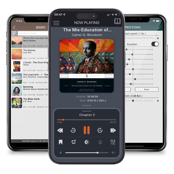 Download fo free audiobook The Mis-Education of the Negro by Carter G. Woodson and listen anywhere on your iOS devices in the ListenBook app.