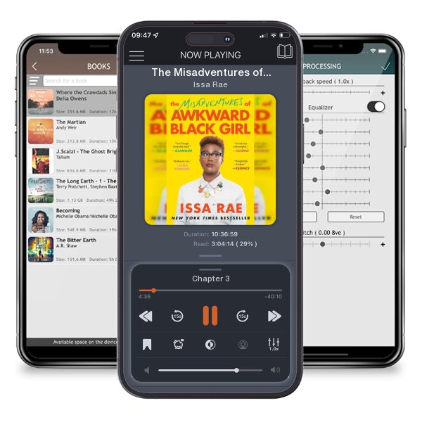 Download fo free audiobook The Misadventures of Awkward Black Girl by Issa Rae and listen anywhere on your iOS devices in the ListenBook app.