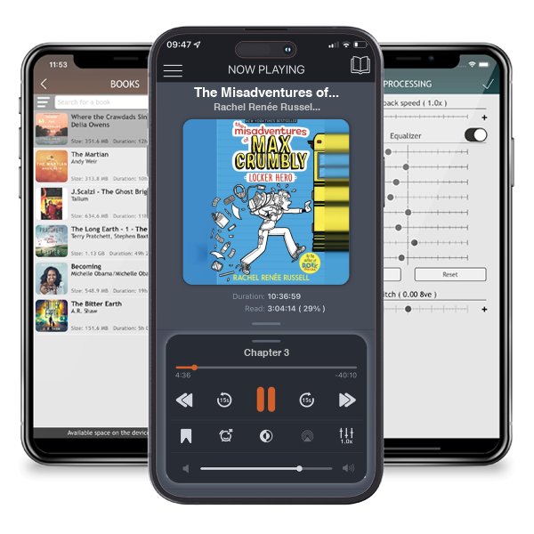 Download fo free audiobook The Misadventures of Max Crumbly 1 by Rachel Renée Russell and listen anywhere on your iOS devices in the ListenBook app.