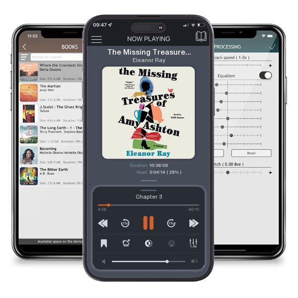 Download fo free audiobook The Missing Treasures of Amy Ashton by Eleanor Ray and listen anywhere on your iOS devices in the ListenBook app.
