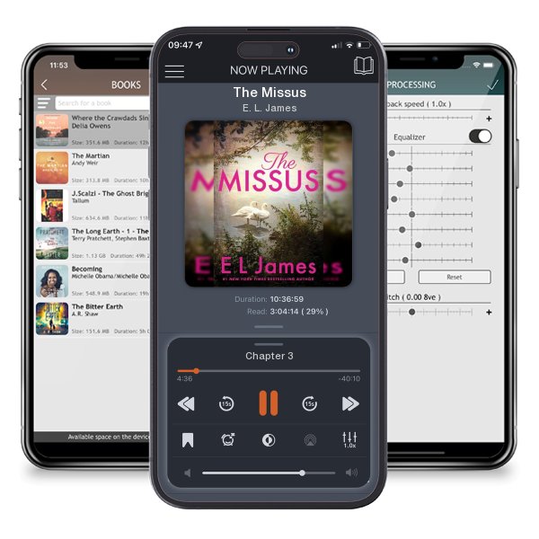 Download fo free audiobook The Missus by E. L. James and listen anywhere on your iOS devices in the ListenBook app.