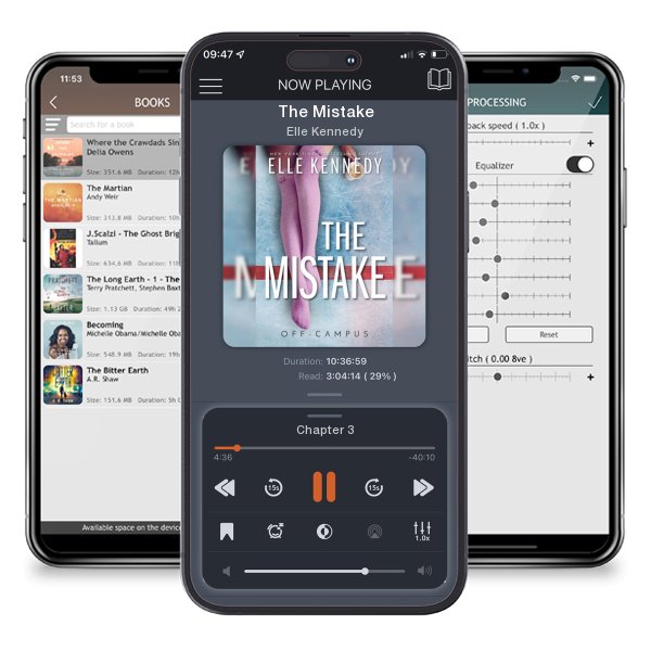 Download fo free audiobook The Mistake by Elle Kennedy and listen anywhere on your iOS devices in the ListenBook app.