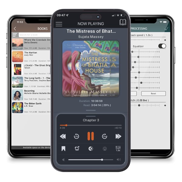 Download fo free audiobook The Mistress of Bhatia House by Sujata Massey and listen anywhere on your iOS devices in the ListenBook app.