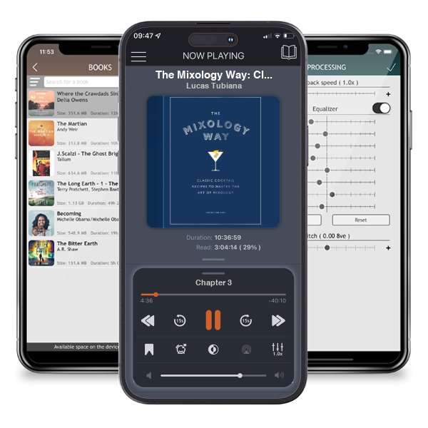 Download fo free audiobook The Mixology Way: Classic cocktail recipes to master the art of mixology by Lucas Tubiana and listen anywhere on your iOS devices in the ListenBook app.